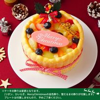 豆乳クリームのファーストバースデーケーキ 4号