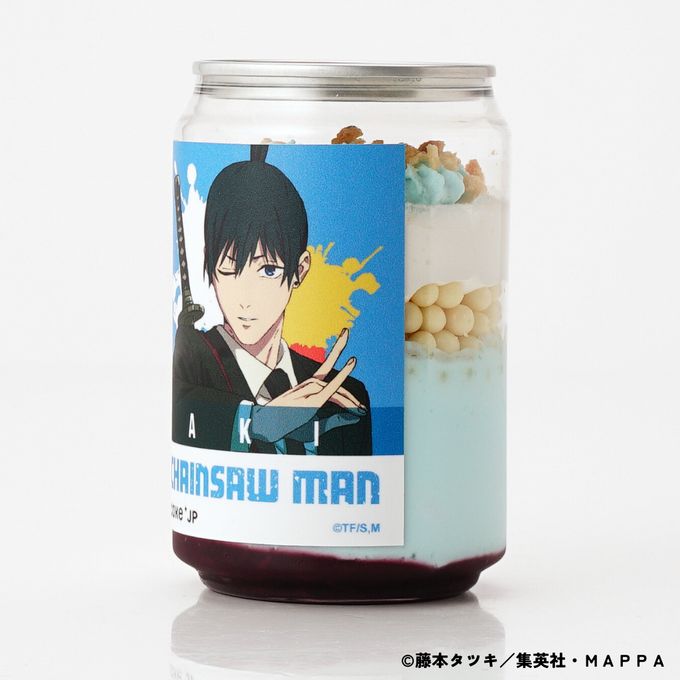 TVアニメ「チェンソーマン」アキ ケーキ缶（ブルーベリー味） 2