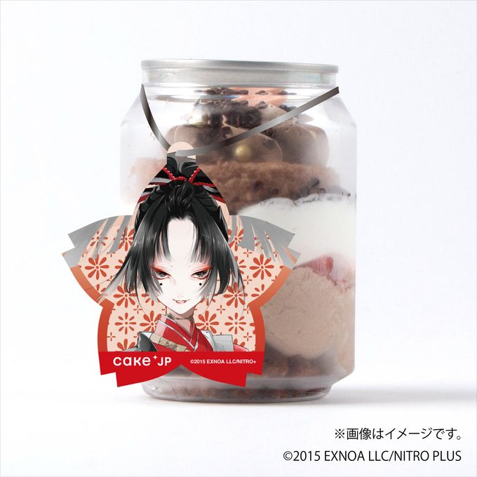 「刀剣乱舞ONLINE」 小烏丸 タグ付きケーキ缶（ダブルチョコレート） 1
