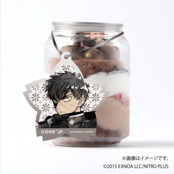 「刀剣乱舞ONLINE」 同田貫正国 タグ付きケーキ缶（ダブルチョコレート） 1