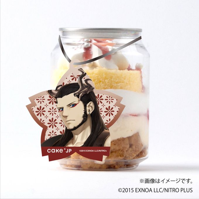 「刀剣乱舞ONLINE」 祢々切丸 タグ付きケーキ缶（イチゴカスタード） 1