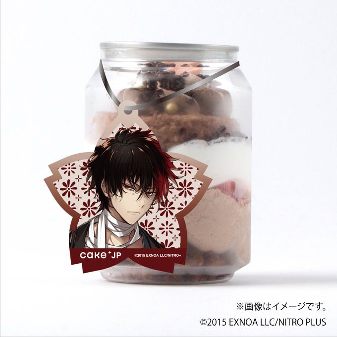 「刀剣乱舞ONLINE」 肥前忠広 タグ付きケーキ缶（ダブルチョコレート） 1