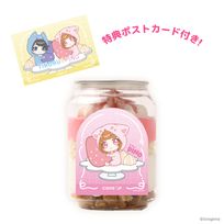 【ちろぴの】ぴの色になっちゃったケーキ缶  特典ポストカード付き（いちご味）