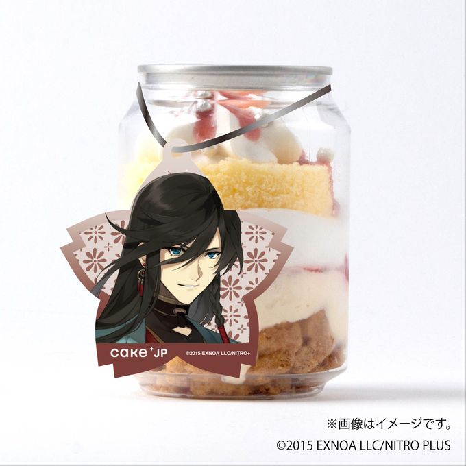 「刀剣乱舞ONLINE」 和泉守兼定 タグ付きケーキ缶（イチゴカスタード） 1