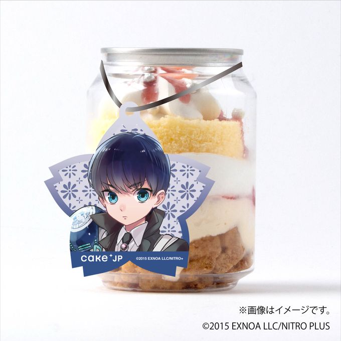 「刀剣乱舞ONLINE」 謙信景光 タグ付きケーキ缶（イチゴカスタード） 1