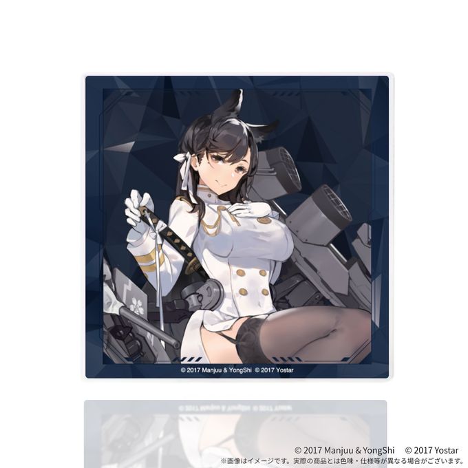 【アズールレーン 】9th アニバーサリー アクリルコースター付きケーキ缶（愛宕） 3