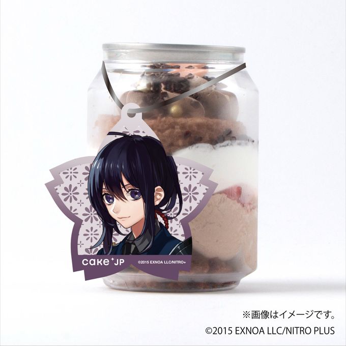 「刀剣乱舞ONLINE」 鯰尾藤四郎 タグ付きケーキ缶（ダブルチョコレート） 1