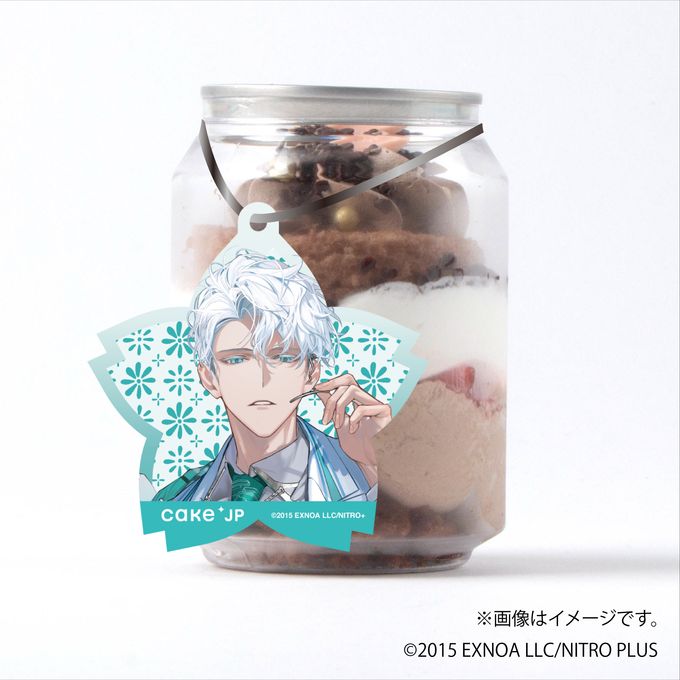 「刀剣乱舞ONLINE」 雲生 タグ付きケーキ缶（ダブルチョコレート） 1