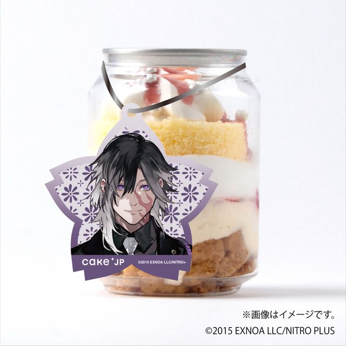 「刀剣乱舞ONLINE」 実休光忠 タグ付きケーキ缶（イチゴカスタード） 1