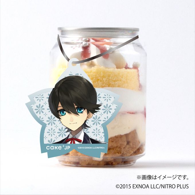 「刀剣乱舞ONLINE」 堀川国広 タグ付きケーキ缶（イチゴカスタード） 1