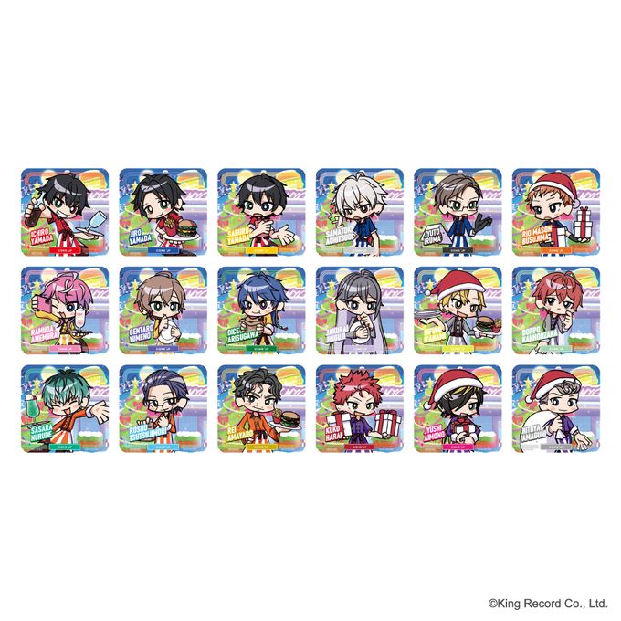 【ヒプノシスマイク-Division Rap Battle-】白膠木簓 コースター付きクリスマスケーキ缶（イチゴカスタード味） 2