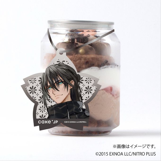 「刀剣乱舞ONLINE」 孫六兼元 タグ付きケーキ缶（ダブルチョコレート） 1