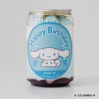 シナモロール ケーキ缶（Happy Birthday ver.）【サンリオキャラクターズ エンジョイアイドルシリーズ】