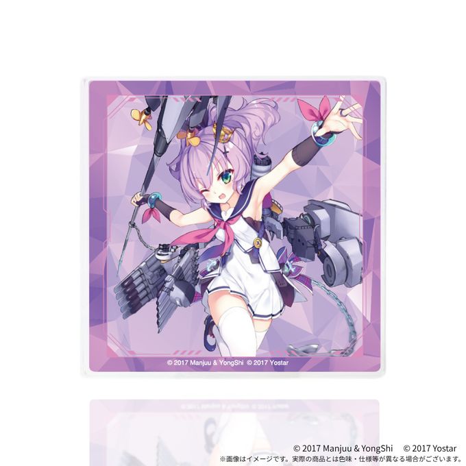 【アズールレーン 】9th アニバーサリー アクリルコースター付きケーキ缶（ジャベリン） 3