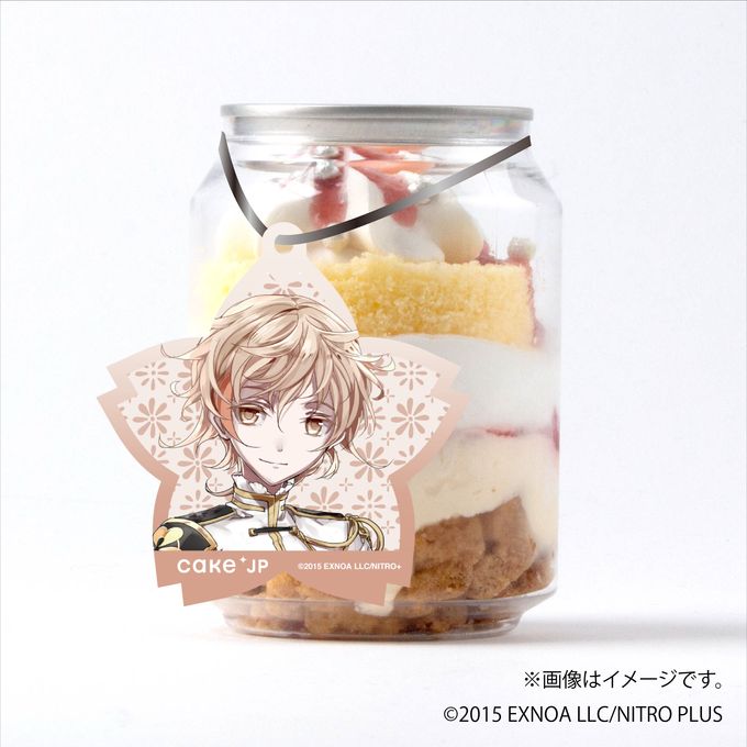「刀剣乱舞ONLINE」 物吉貞宗 タグ付きケーキ缶（イチゴカスタード） 1