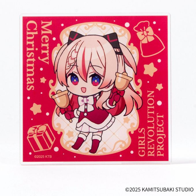 『少女革命計画』御莉姫 アクリルコースター付きケーキ缶（ストロベリー味） 3