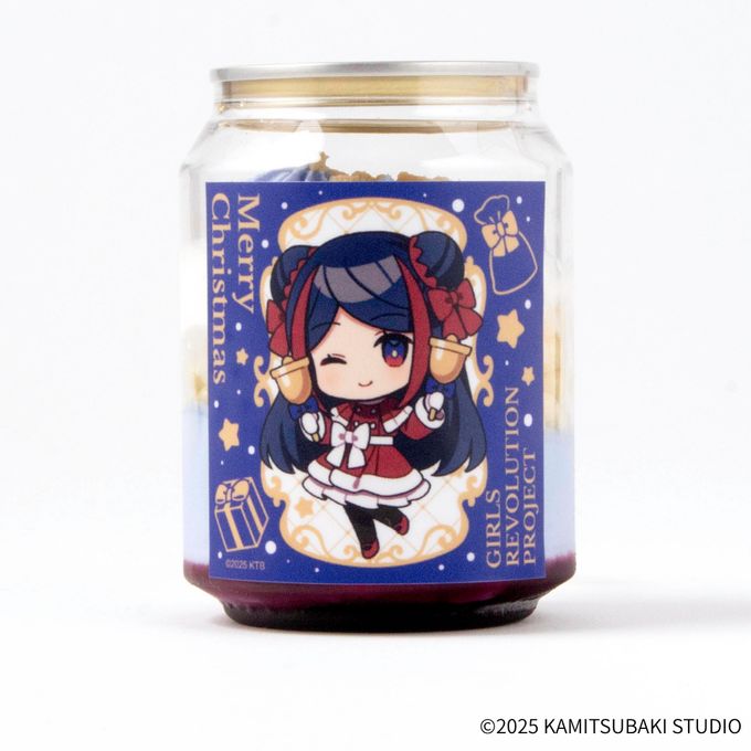 『少女革命計画』佳鏡院 アクリルコースター付きケーキ缶（ブドウ味） 2