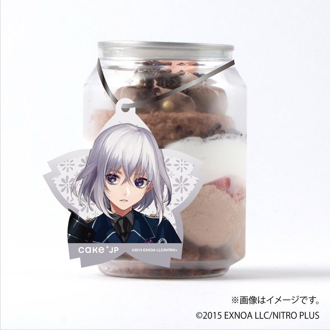 「刀剣乱舞ONLINE」 骨喰藤四郎 タグ付きケーキ缶（ダブルチョコレート） 1