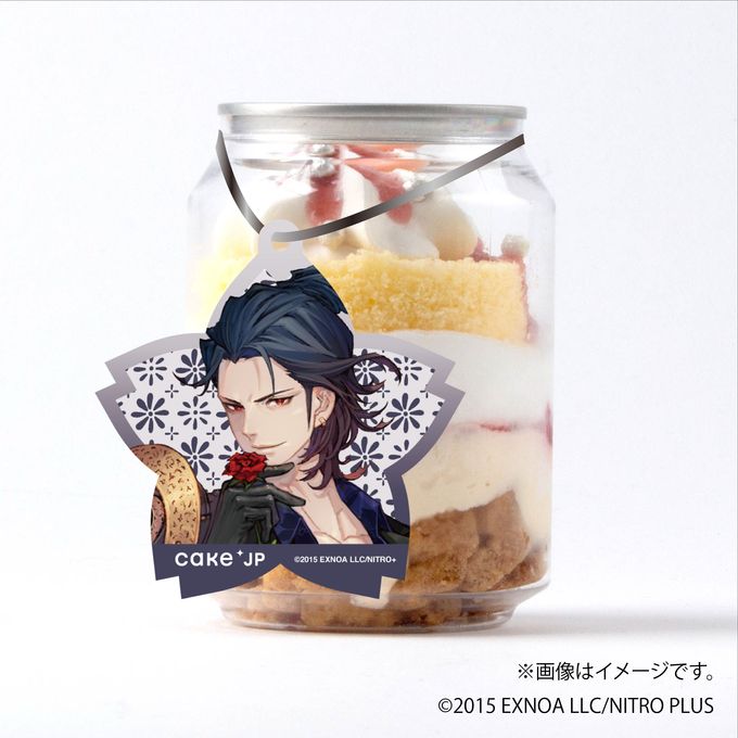 「刀剣乱舞ONLINE」 福島光忠 タグ付きケーキ缶（イチゴカスタード） 1