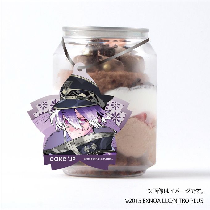 「刀剣乱舞ONLINE」 源清麿 タグ付きケーキ缶（ダブルチョコレート） 1