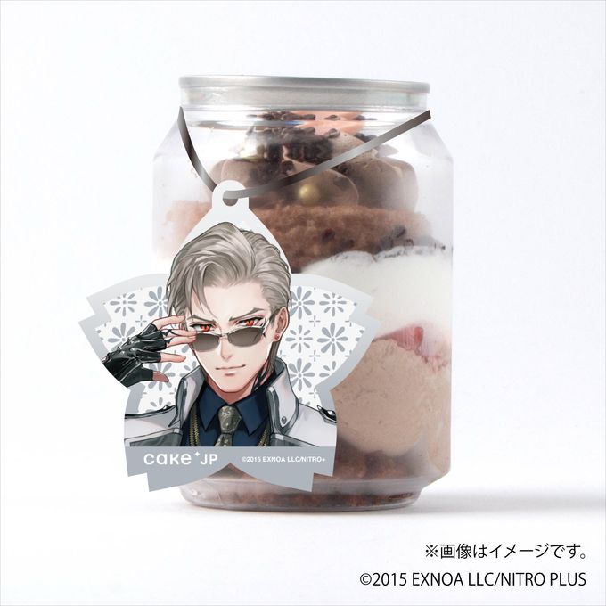 「刀剣乱舞ONLINE」 山鳥毛 タグ付きケーキ缶（ダブルチョコレート） 1