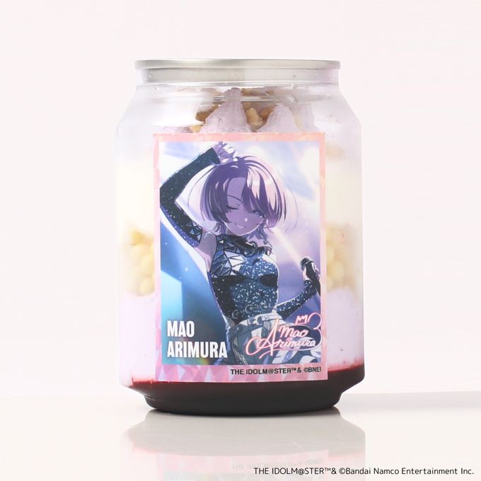 【学園アイドルマスター】有村麻央 ケーキ缶 アクリルコースター付き 2