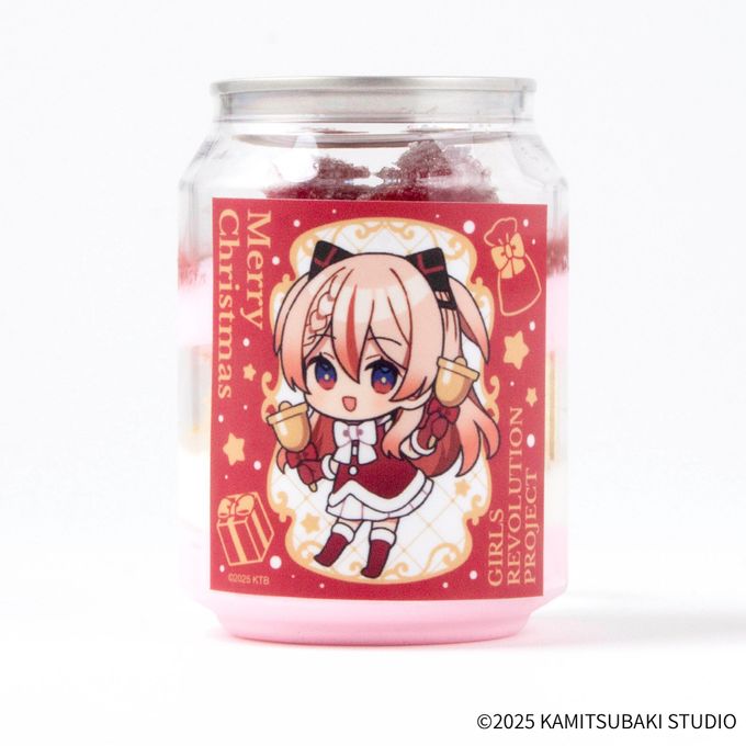 『少女革命計画』御莉姫 アクリルコースター付きケーキ缶（ストロベリー味） 2