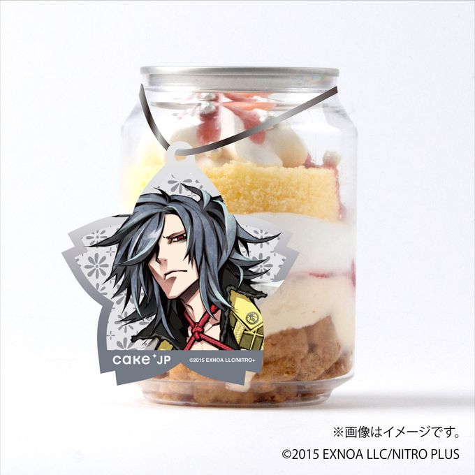 「刀剣乱舞ONLINE」 大典太光世 タグ付きケーキ缶（イチゴカスタード） 1
