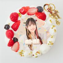 『ボンボンTV』みーみ クリスマス丸型4号 写真ケーキ