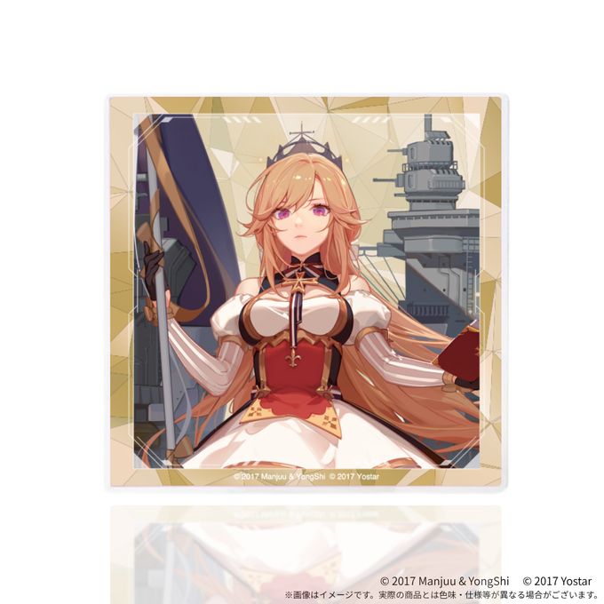 【アズールレーン 】9th アニバーサリー アクリルコースター付きケーキ缶（リシュリュー） 3