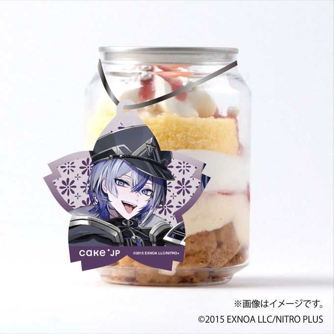 「刀剣乱舞ONLINE」 大慶直胤 タグ付きケーキ缶（イチゴカスタード） 1