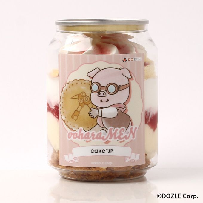「ドズル社」スイーツポップアップストア『SWEETS POP UP STORE』DOZLE Corp.×Cake.jp オリジナルケーキ缶イチゴカスタード（おおはらMEN） 1