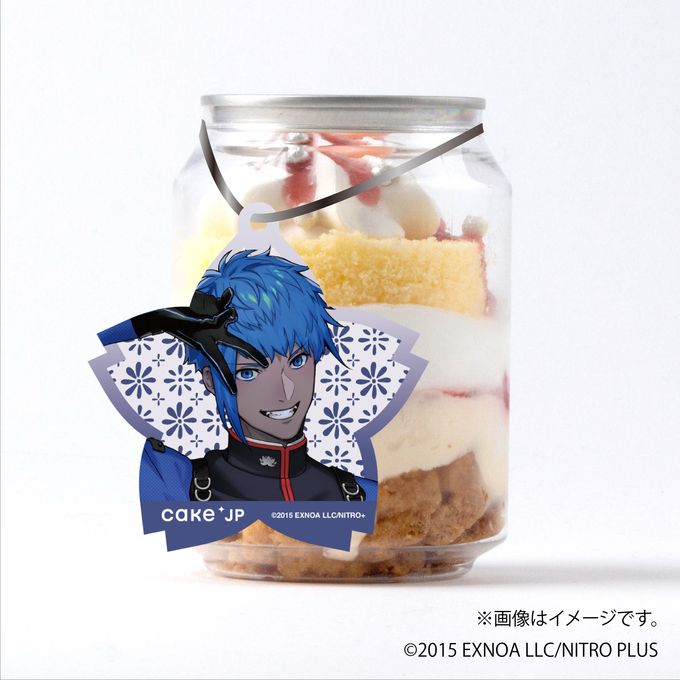 「刀剣乱舞ONLINE」 八丁念仏 タグ付きケーキ缶（イチゴカスタード） 1