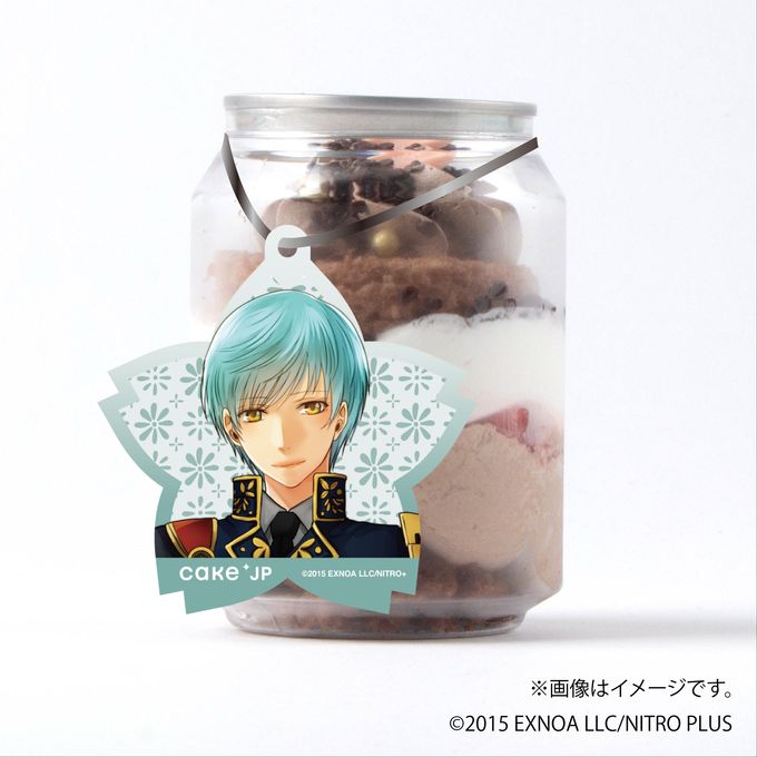 「刀剣乱舞ONLINE」 一期一振 タグ付きケーキ缶（ダブルチョコレート） 1