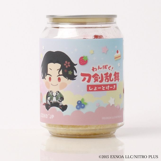 「わんぱく！刀剣乱舞」ぶぜんごう オリジナルケーキ缶（ショートケーキ味） 1