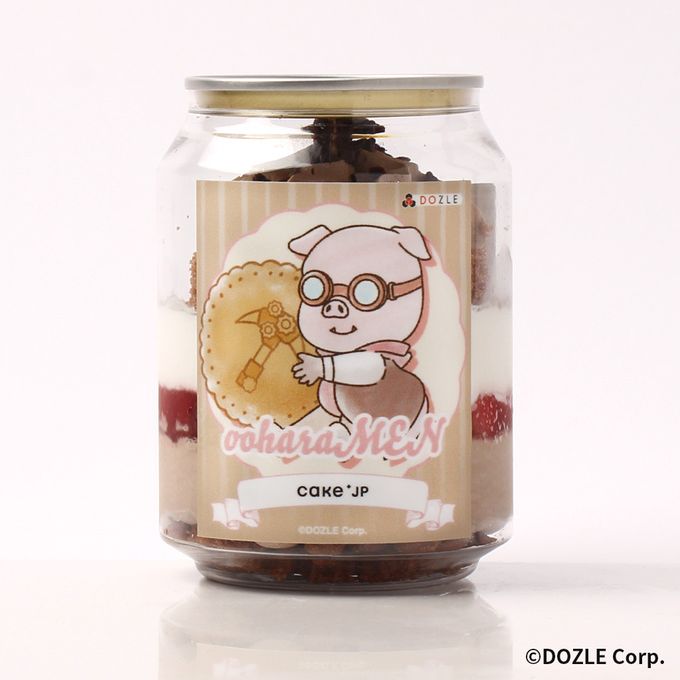 「ドズル社」スイーツポップアップストア『SWEETS POP UP STORE』DOZLE Corp.×Cake.jp オリジナルケーキ缶ダブルチョコレート（おおはらMEN） 1