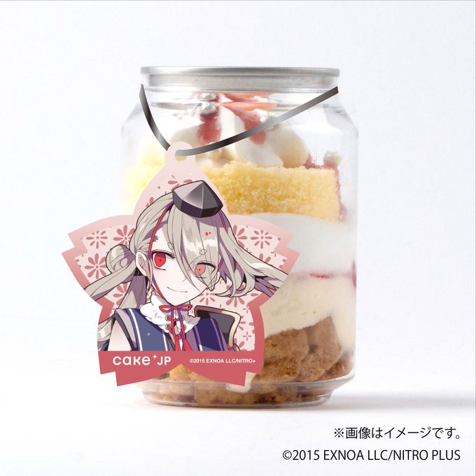 「刀剣乱舞ONLINE」 今剣 タグ付きケーキ缶（イチゴカスタード） 1
