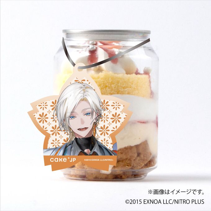 「刀剣乱舞ONLINE」 雲次 タグ付きケーキ缶（イチゴカスタード） 1