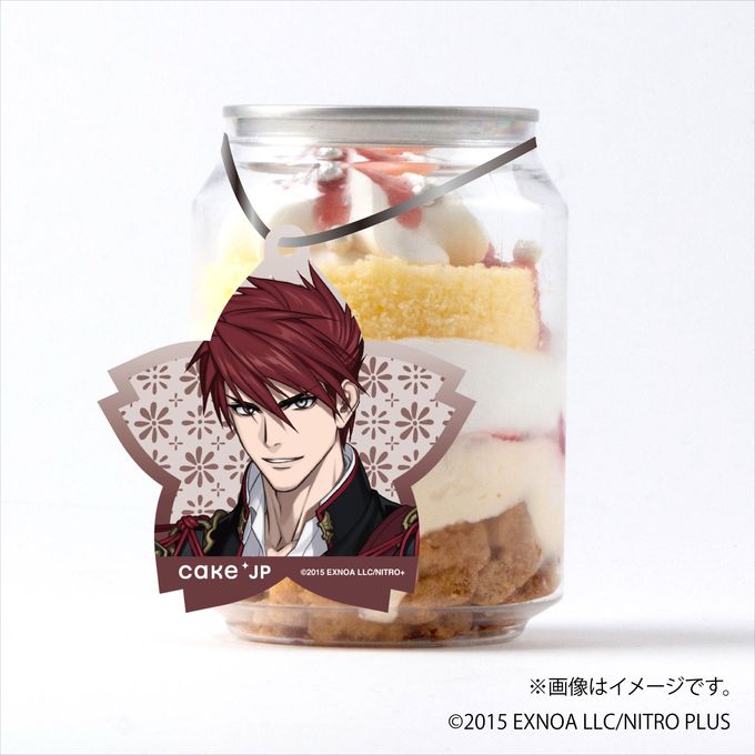 「刀剣乱舞ONLINE」 大包平 タグ付きケーキ缶（イチゴカスタード） 1