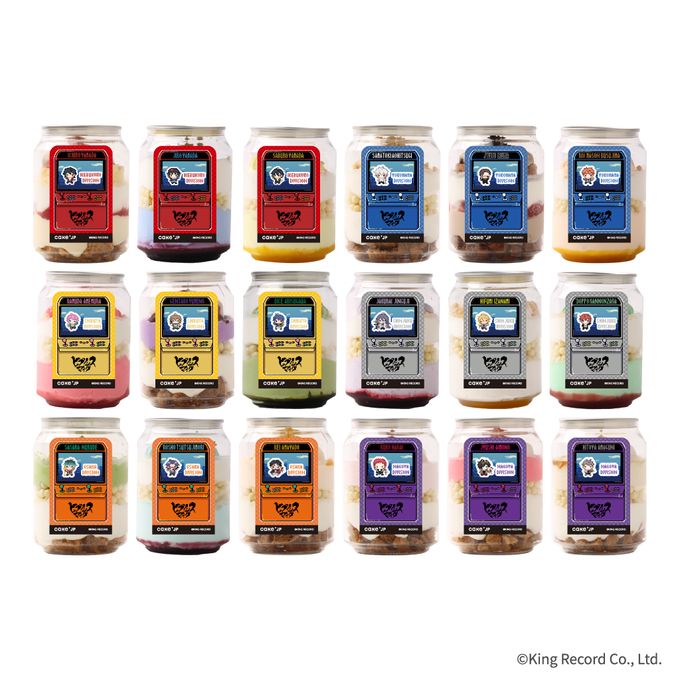 【ヒプノシスマイク -Division Rap Battle-】碧棺左馬刻 コースター付き ケーキ缶（レアチーズサンデー味） 3