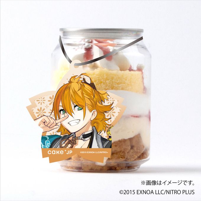 「刀剣乱舞ONLINE」 浦島虎徹 タグ付きケーキ缶（イチゴカスタード） 1