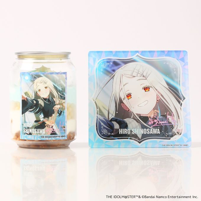 【学園アイドルマスター】篠澤 広 ケーキ缶 アクリルコースター付き 1