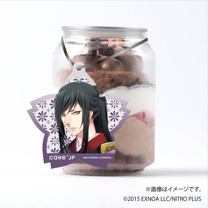 「刀剣乱舞ONLINE」 太郎太刀 タグ付きケーキ缶（ダブルチョコレート） 1