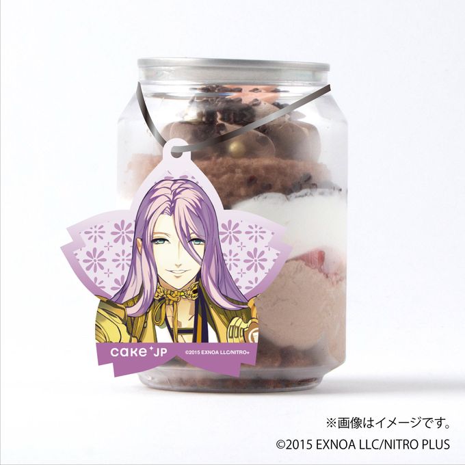 「刀剣乱舞ONLINE」 蜂須賀虎徹 タグ付きケーキ缶（ダブルチョコレート） 1