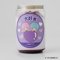 リトルツインスターズ ケーキ缶（大好き ver.）【サンリオキャラクターズ エンジョイアイドルシリーズ】