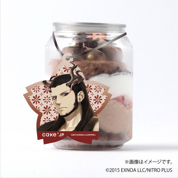 「刀剣乱舞ONLINE」 祢々切丸 タグ付きケーキ缶（ダブルチョコレート） 1