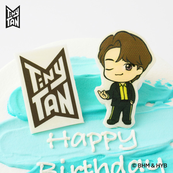 TinyTAN」Jinセンイルケーキ4号（TinyTAN CAKE） | Cake.jp