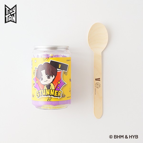 「TinyTAN」Vケーキ缶（ラズベリー味） 6