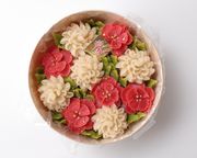 【迎春お持たせに】フラワーおはぎBOX「福寿」（風呂敷包み）（１２月２２日迄受付） 8