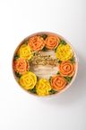 【推し色やお味が選べる♪】カラバリBirthdayフラワーおはぎボックス 誕生日プレゼント  3